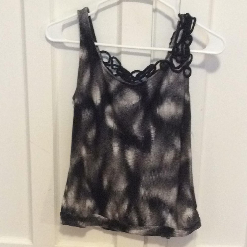 Anthropologie tank, small, cool details!